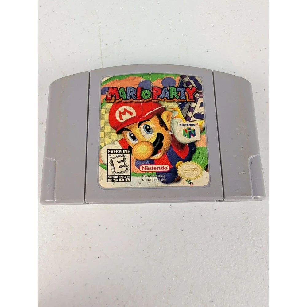 Mario Party - Nintendo 64 (N64) Authentic Tested And Working